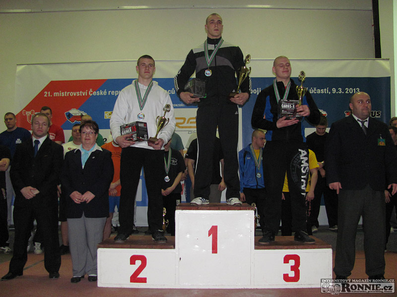M�R v silov�m trojboji junior� a dorostu 2013 - junio�i do 93 kg
