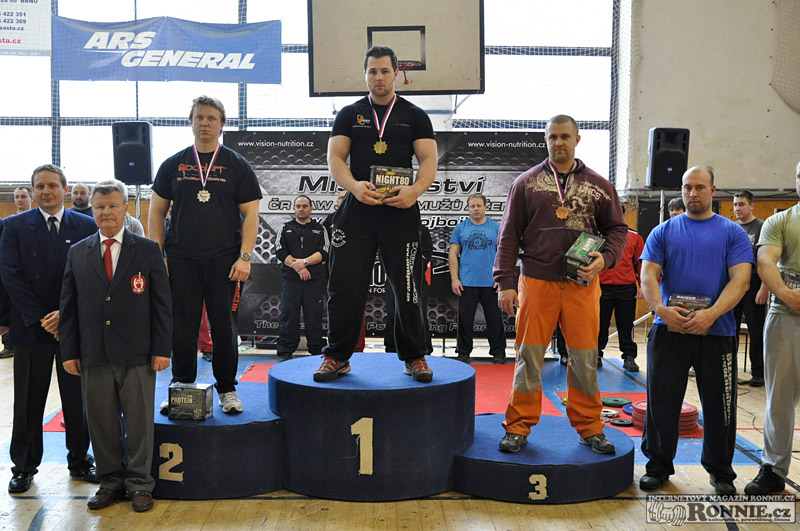 Mistrovstv� �R v silov�m trojboji RAW 2013 - ned�le 31. 3.
