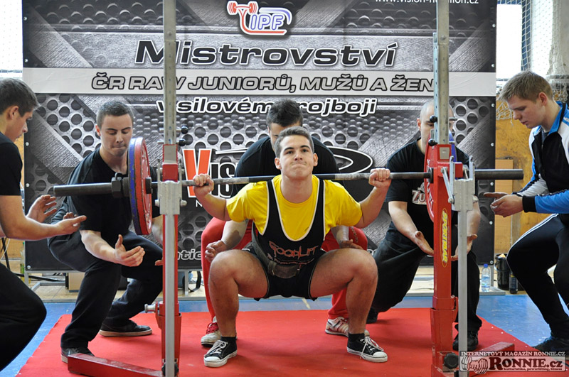 Mistrovstv� �R v silov�m trojboji RAW 2013 - sobota 30. 3.