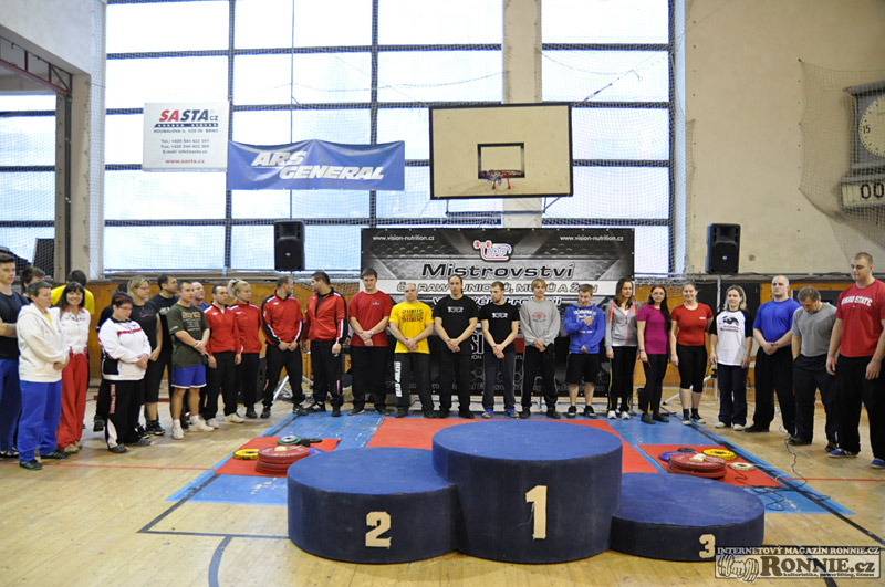 Mistrovstv� �R v silov�m trojboji RAW 2013 - sobota 30. 3.