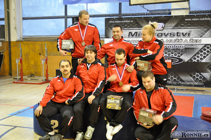 Mistrovstv� �R v silov�m trojboji RAW 2013 - sobota 30. 3.