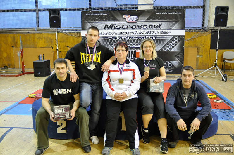Mistrovstv� �R v silov�m trojboji RAW 2013 - sobota 30. 3.