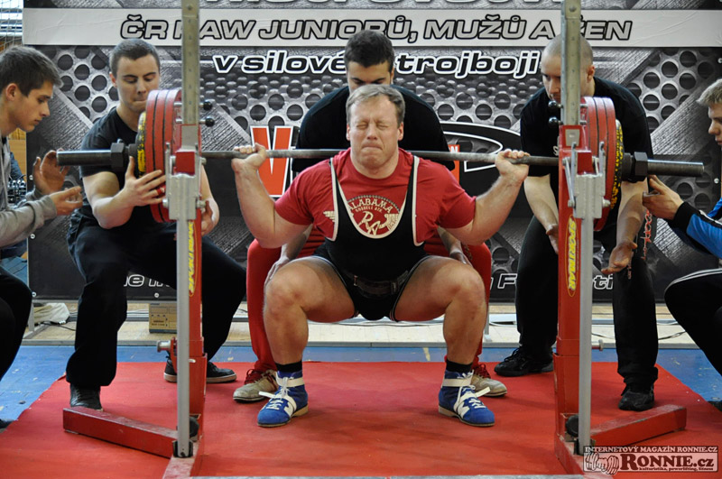 Mistrovstv� �R v silov�m trojboji RAW 2013 - ned�le 31. 3.