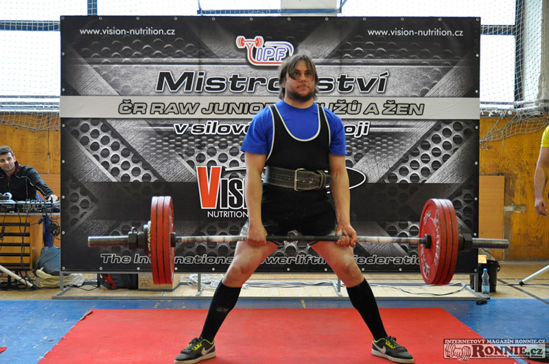 Mistrovstv� �R v silov�m trojboji RAW 2013 - ned�le 31. 3.