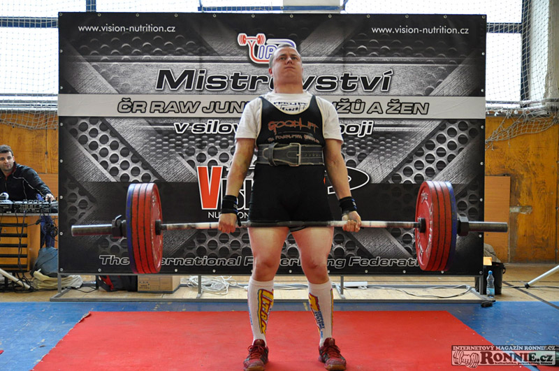 Mistrovstv� �R v silov�m trojboji RAW 2013 - ned�le 31. 3.