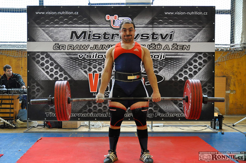 Mistrovstv� �R v silov�m trojboji RAW 2013 - ned�le 31. 3.