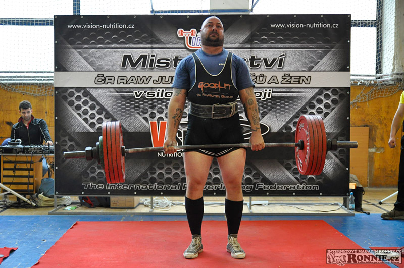 Mistrovstv� �R v silov�m trojboji RAW 2013 - ned�le 31. 3.