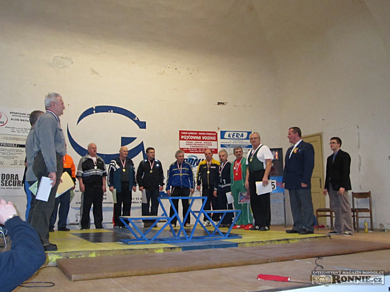 Mistrovstv� �R masters ve vzp�r�n� 2013