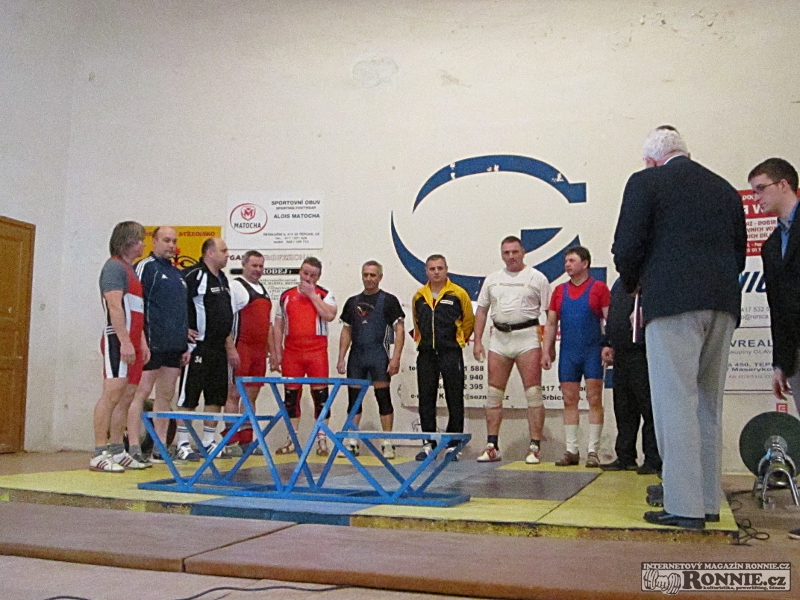 Mistrovstv� �R masters ve vzp�r�n� 2013