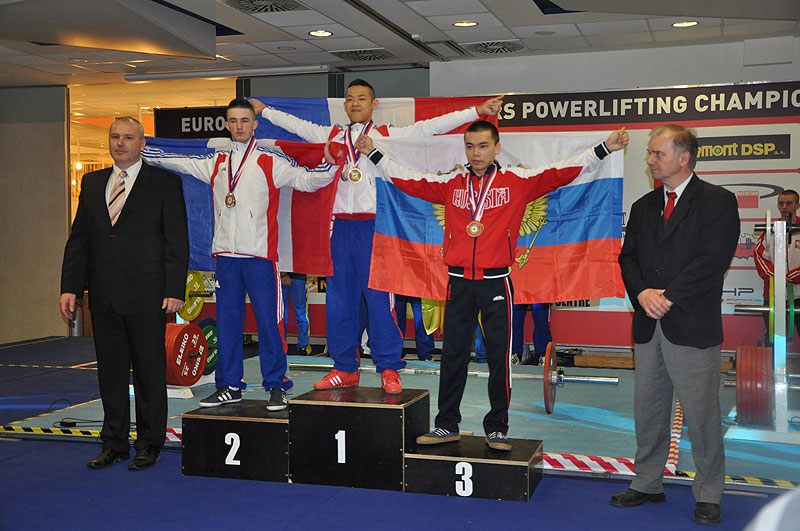 Mistrovstv� Evropy v silov�m trojboji junior� a dorostu 2013