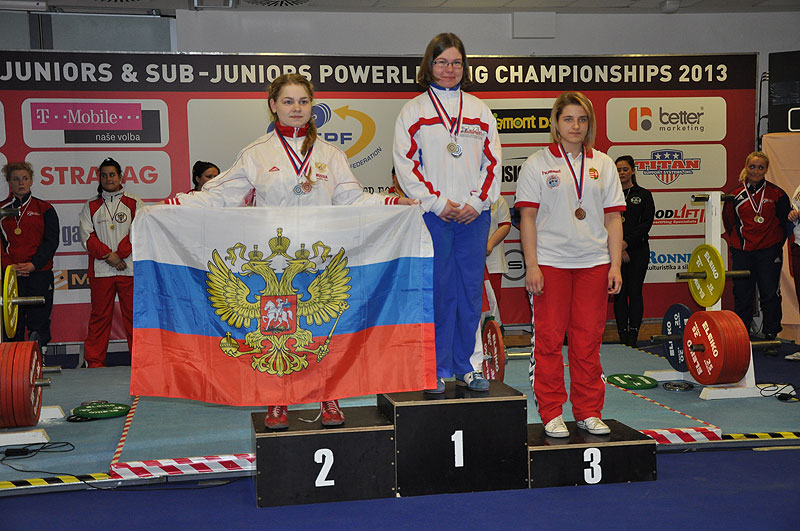 Mistrovstv� Evropy v silov�m trojboji junior� a dorostu 2013
