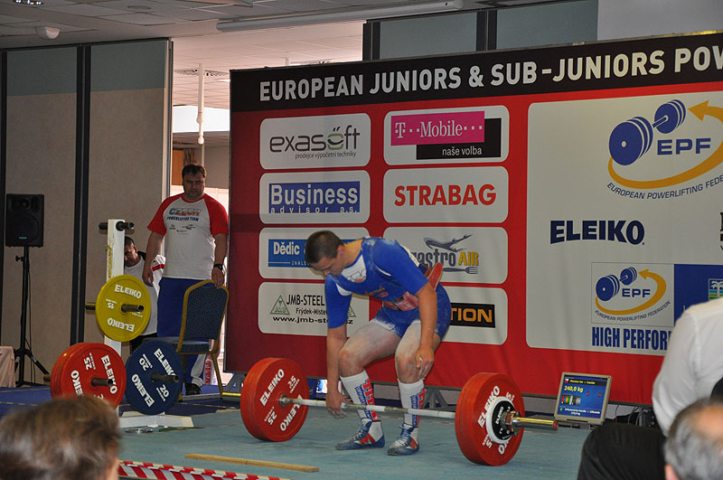Mistrovstv� Evropy v silov�m trojboji junior� a dorostu 2013
