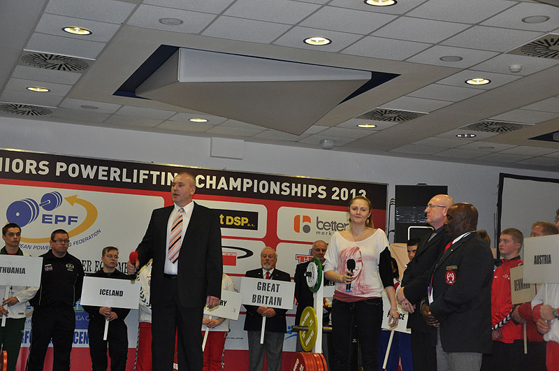 Mistrovstv� Evropy v silov�m trojboji junior� a dorostu 2013
