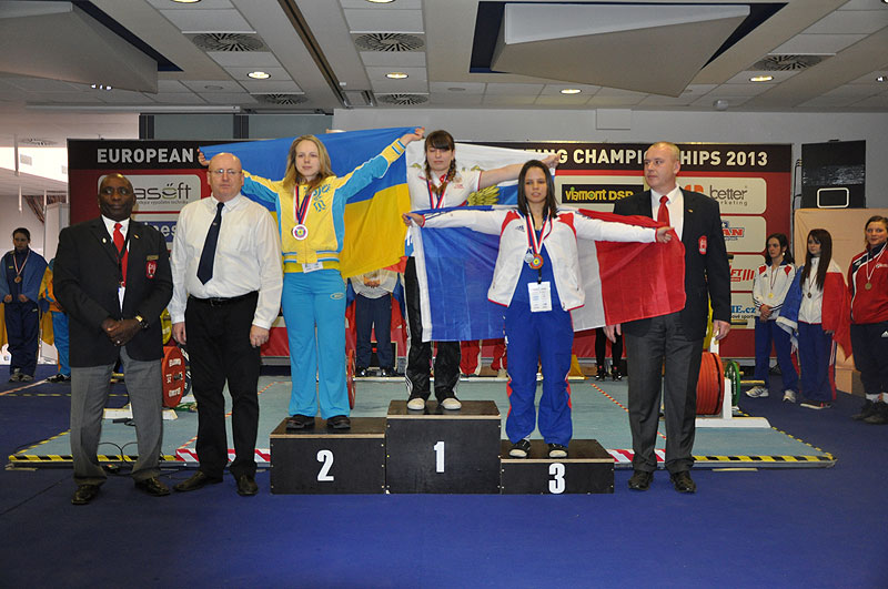 Mistrovstv� Evropy v silov�m trojboji junior� a dorostu 2013