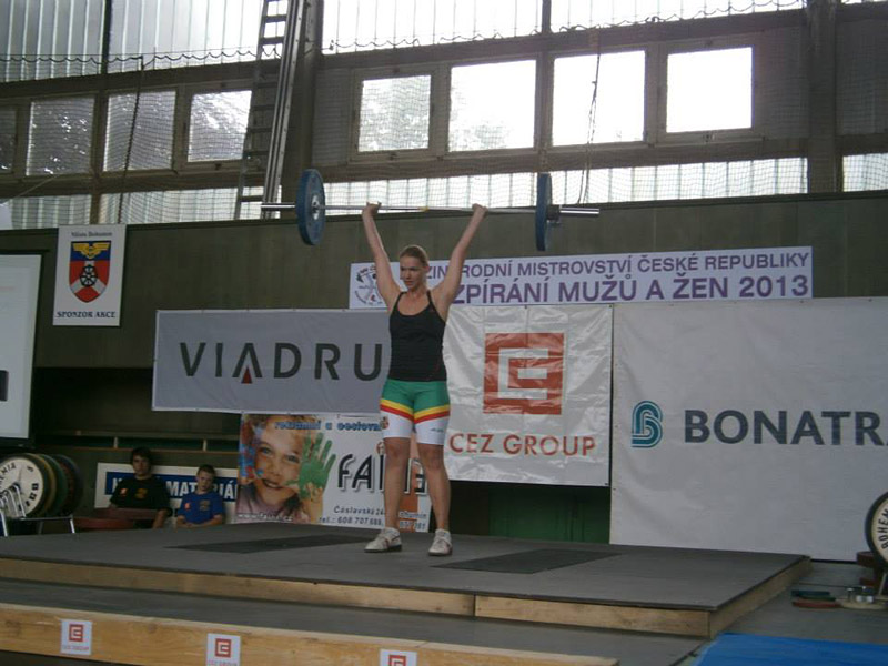 Mezin�rodn� mistrovstv� �R ve vzp�r�n� mu��, �en a juniorek do 23 let 2013