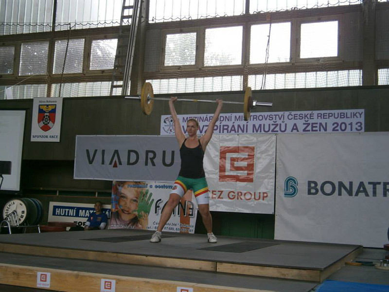 Mezin�rodn� mistrovstv� �R ve vzp�r�n� mu��, �en a juniorek do 23 let 2013