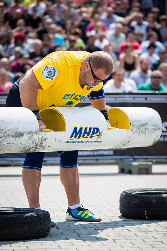 Strongman Champions League Plze� 2013 - Lauri Nami