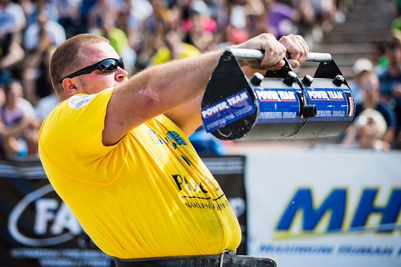 Strongman Champions League Plze� 2013 - Lauri Nami