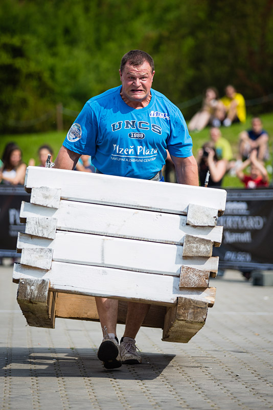 Strongman Champions League Plze� 2013 - Zden�k Sedm�k