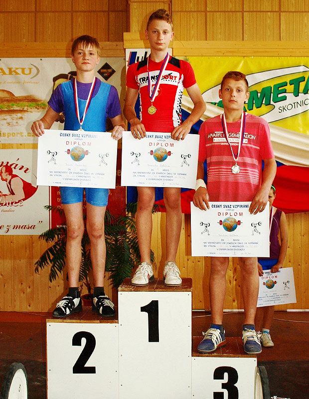 Dominik �est�k s medailisty