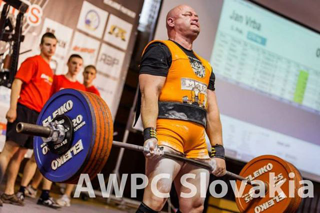 Jan Vrba - pozved 270 kg
