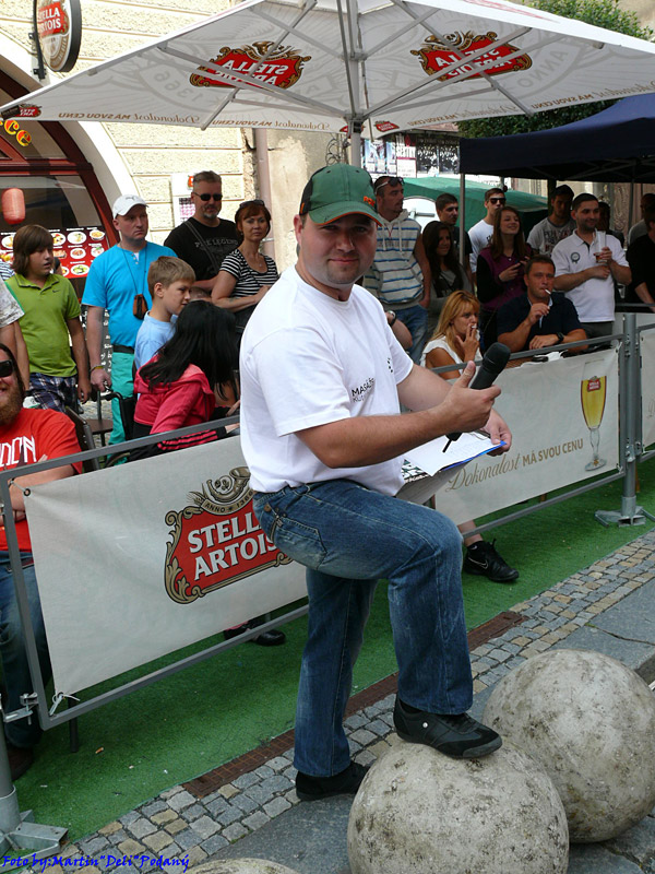 Strongman Kutn� Hora 2013 - moder�tor Leo� Kube�