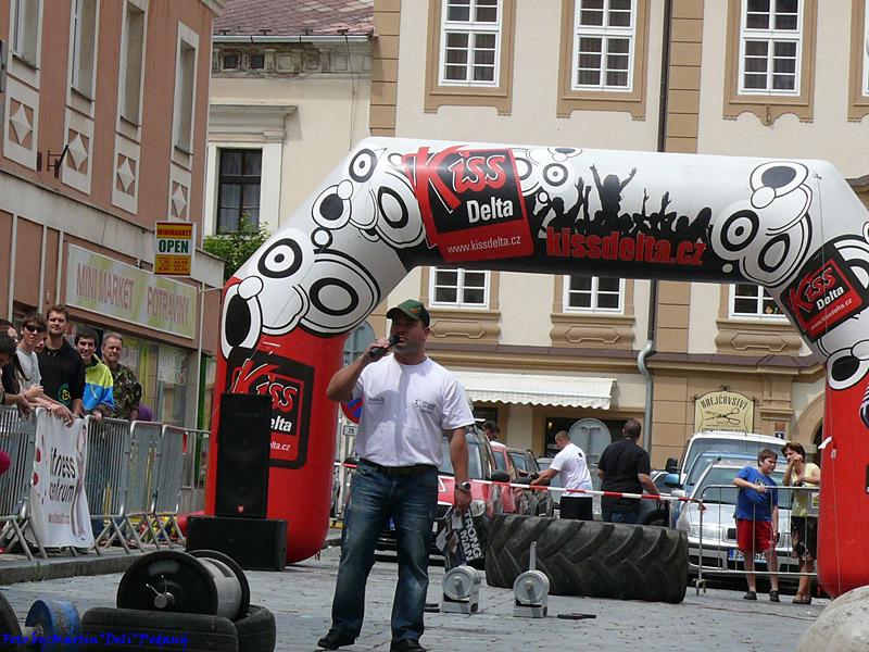 Strongman Kutn� Hora 2013 - moder�tor Leo� Kube�