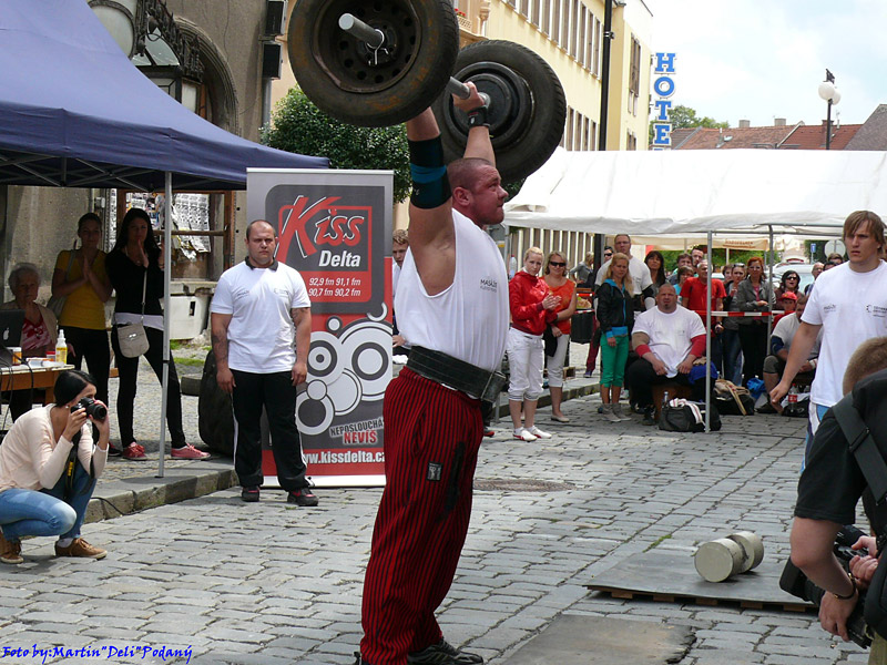 Strongman Kutn� Hora 2013 - Pavel Zadra�il