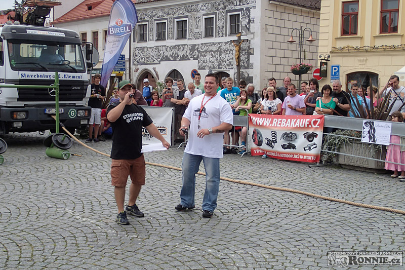 Strongman Su�ice 2013 - Leo� Kube� a Franti�ek Bauer