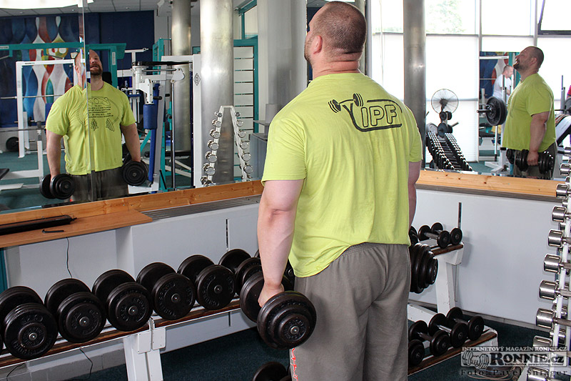 Milan �pingl - posledn� tr�nink ve Fitness Reprezentant p�ed World Games 2013