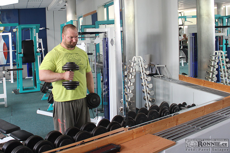 Milan �pingl - posledn� tr�nink ve Fitness Reprezentant p�ed World Games 2013