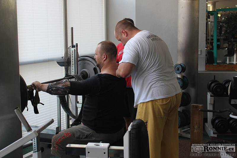 Milan �pingl - posledn� tr�nink ve Fitness Reprezentant p�ed World Games 2013
