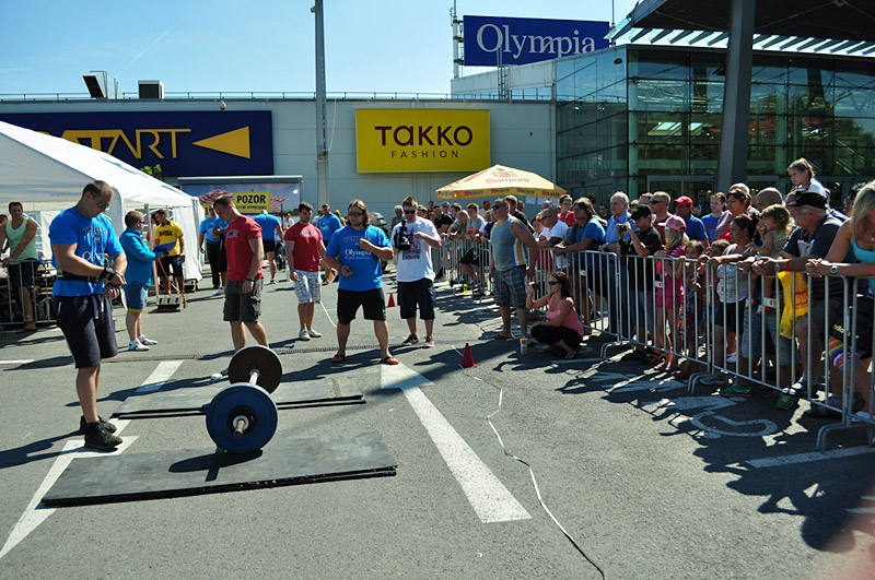 Mistrovstv� �R strongman amat�r� 2013
