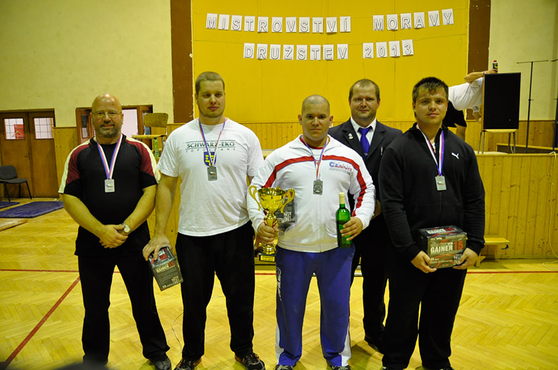 N�rodn� liga v silov�m trojboji dru�stev (Morava) 2013