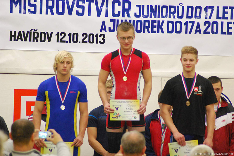 M�R ve vzp�r�n� junior� do 17 let a juniorek do 17 a 20 let 2013