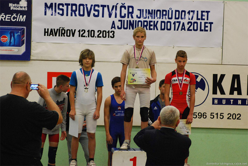 M�R ve vzp�r�n� junior� do 17 let a juniorek do 17 a 20 let 2013