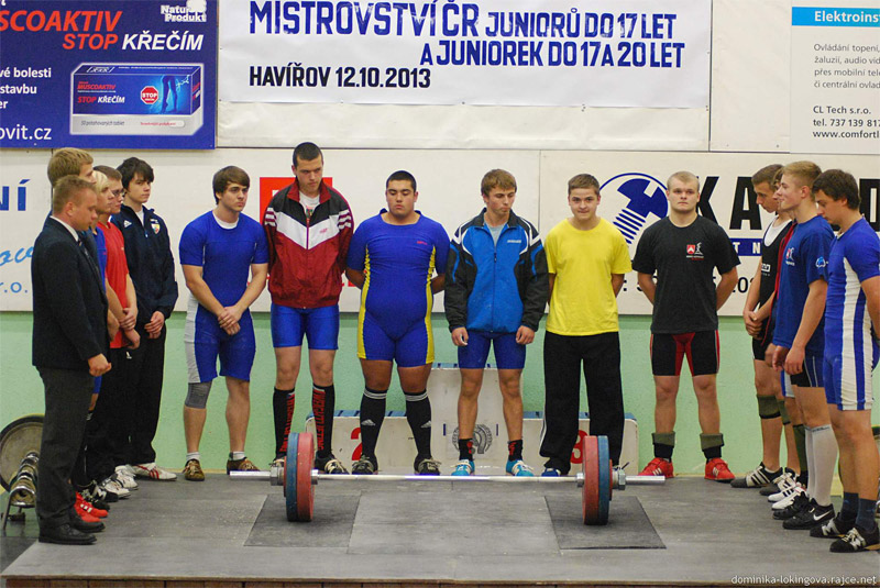 M�R ve vzp�r�n� junior� do 17 let a juniorek do 17 a 20 let 2013