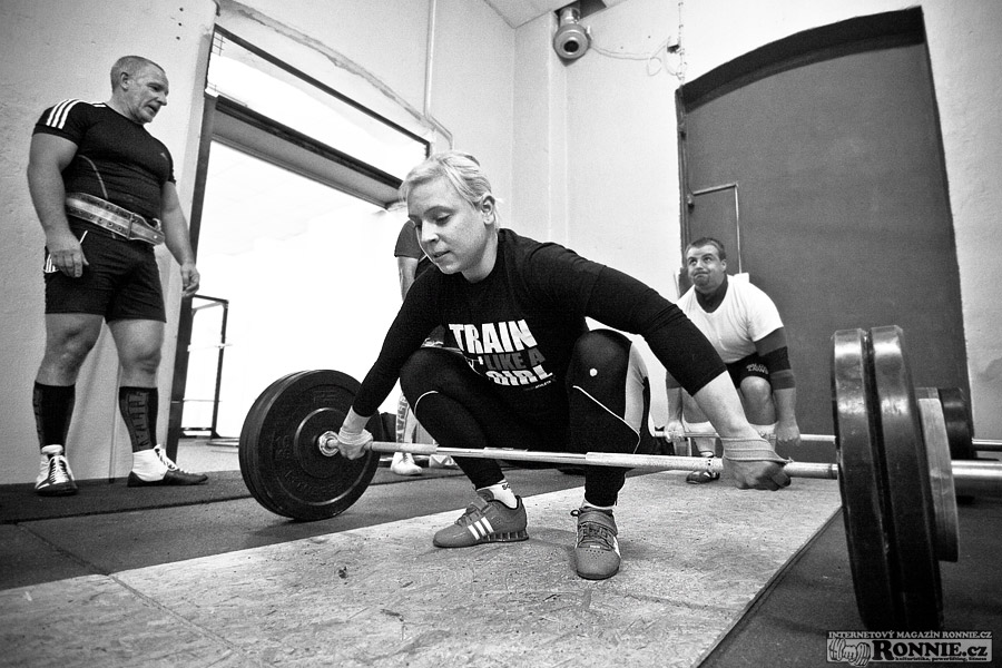 Pavla Kladivov� v gymu Extreme Arena