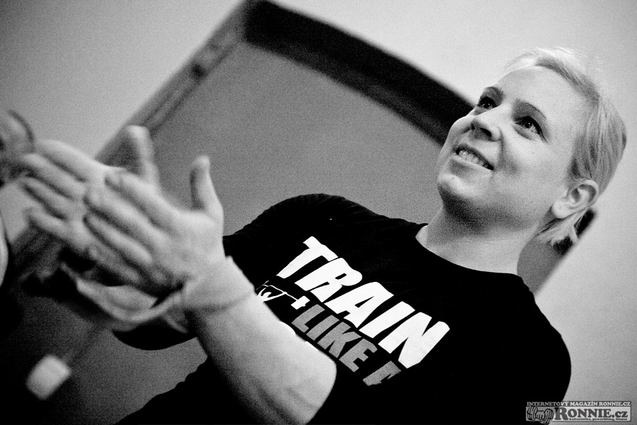 Pavla Kladivov� v gymu Extreme Arena