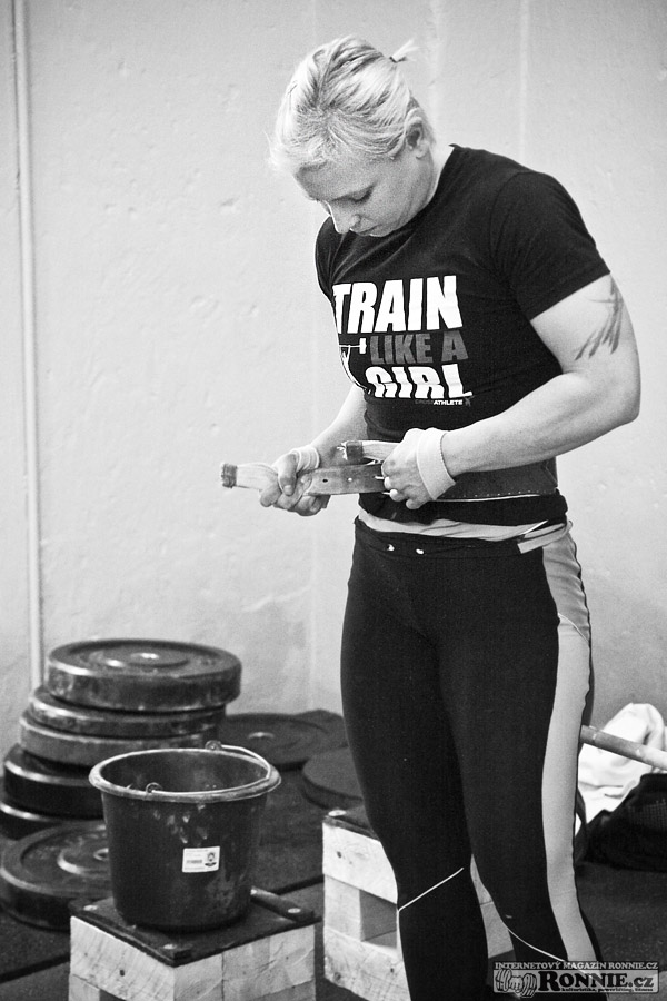 Pavla Kladivov� v gymu Extreme Arena