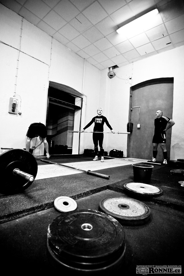 Pavla Kladivov� v gymu Extreme Arena