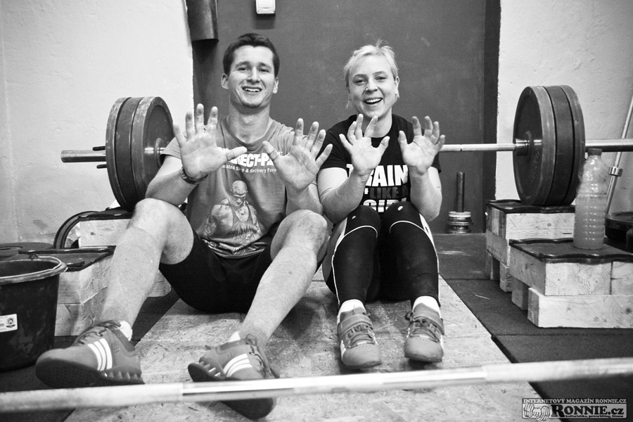 Pavla Kladivov� v gymu Extreme Arena