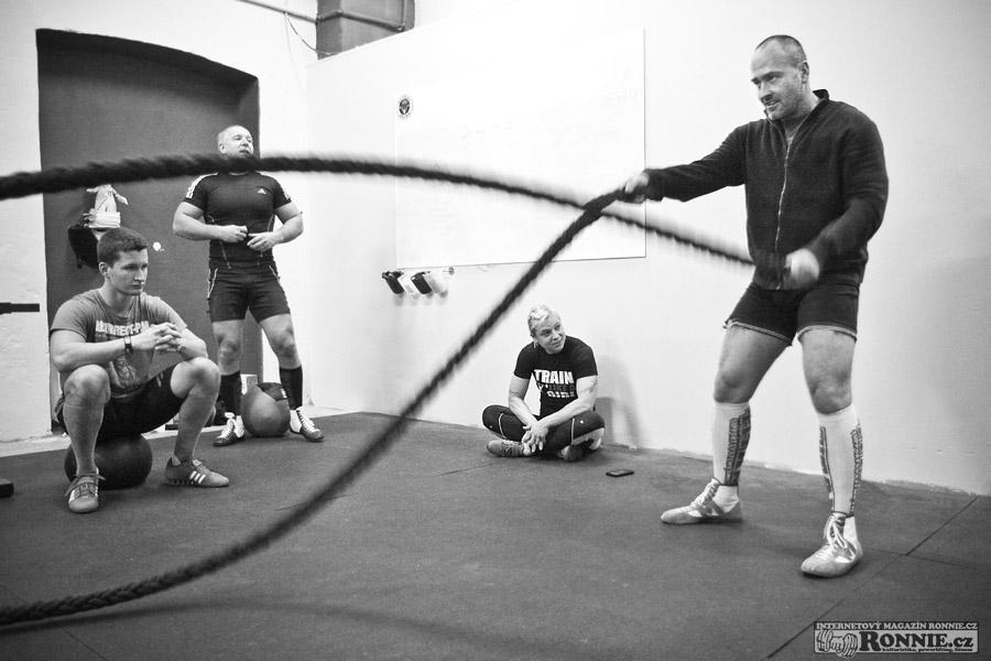 Pavla Kladivov� v gymu Extreme Arena