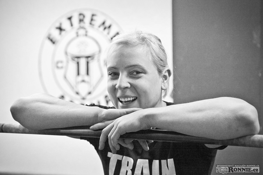 Pavla Kladivov� v gymu Extreme Arena