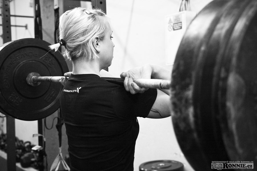 Pavla Kladivov� v gymu Extreme Arena
