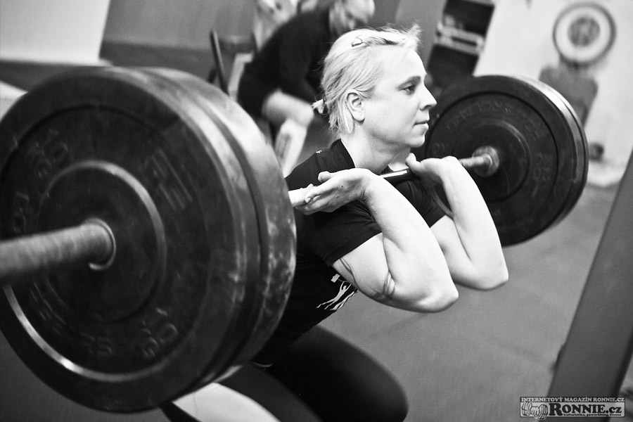 Pavla Kladivov� v gymu Extreme Arena