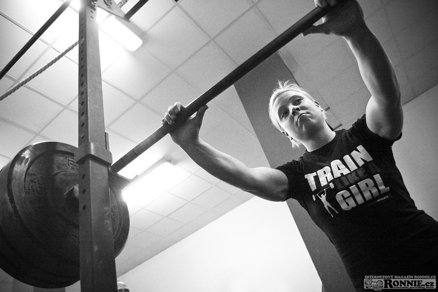 Pavla Kladivov� v gymu Extreme Arena
