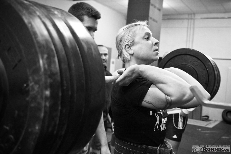 Pavla Kladivov� v gymu Extreme Arena