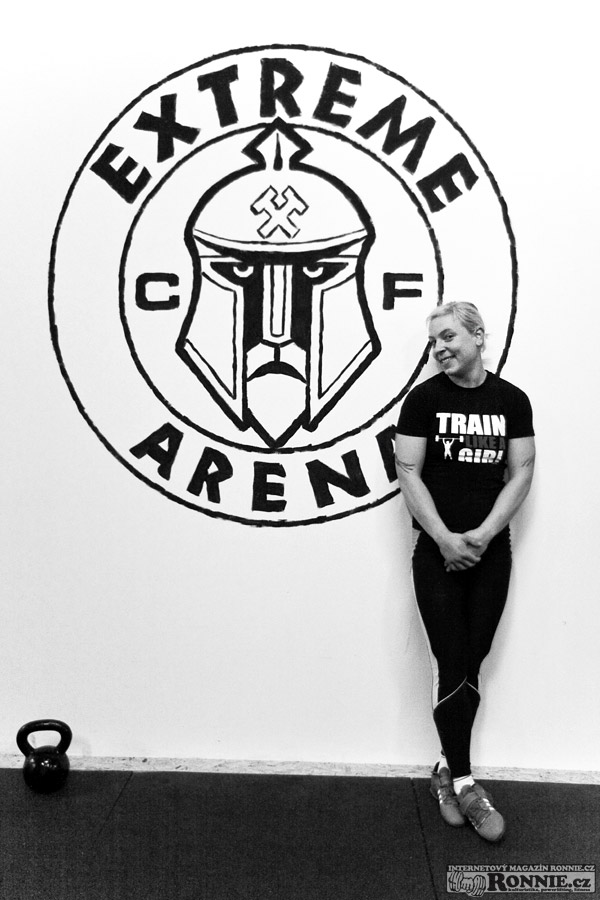 Pavla Kladivov� v gymu Extreme Arena