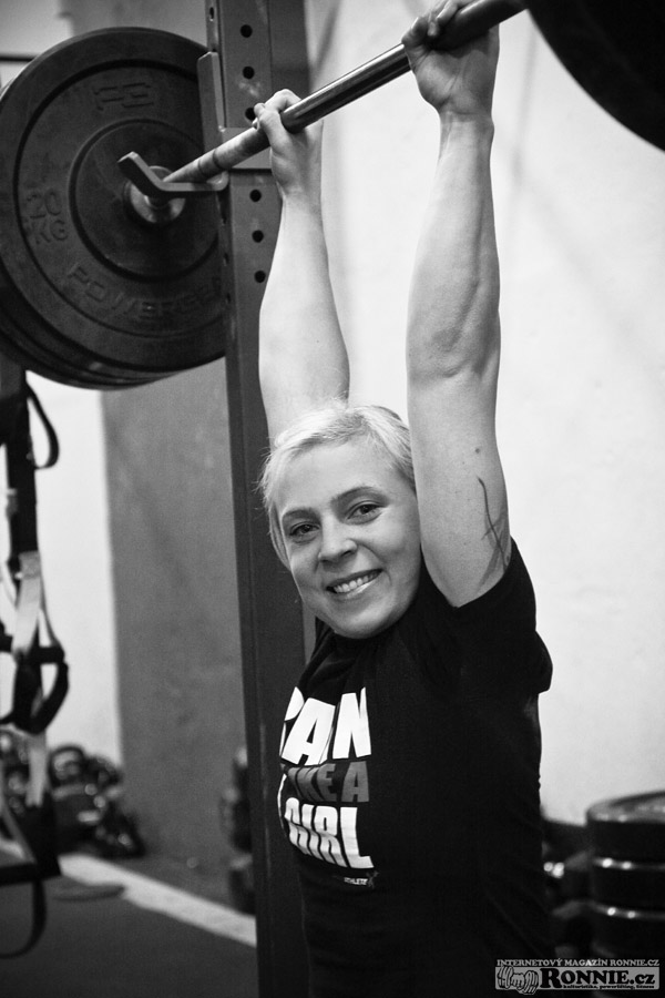 Pavla Kladivov� v gymu Extreme Arena